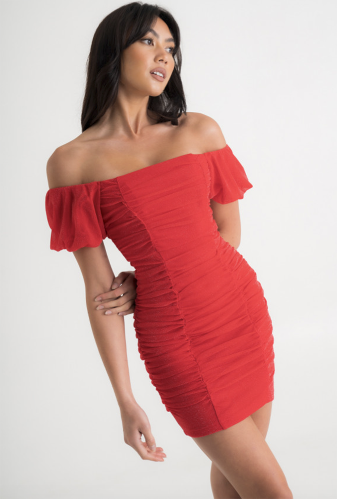 Serena Dress - Red